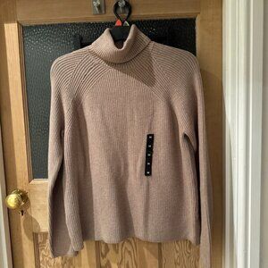 M&S Beige Turtleneck Jumper